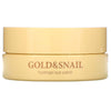 Patči ādai ap acīm ar gliemežu mucīnu Petitfee Gold & Snail Hydrogel, 60gab.Petitfee 