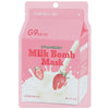 Auduma maska G9skin Strawberry Milk Bomb Beauty MaskG9Skin 