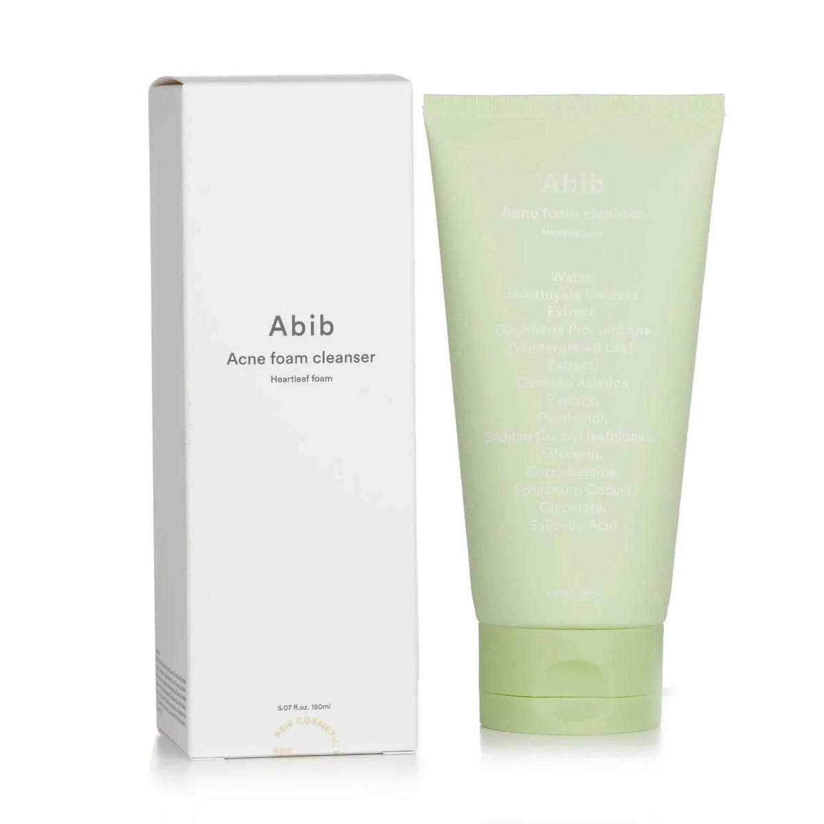 Prausimosi putos nuo aknės Abib Acne Foam Cleanser Heartleaf Foam | YOKO.LV