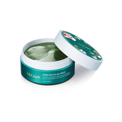 Hidrogēla patči ar zaļās tējas lapiņām Jayjun Cosmetic Green Tea Eye Gel Patch  Jayjun Cosmetics   