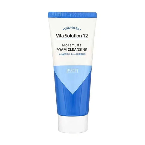 Attīrošas mitrinošas putas sejai Jigott Vita Solution 12 Moisture Foam Cleansing  Jigott   