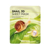 3D maska ar gliemežu mucīnu Missha Healing Snail 3D Sheet Mask Skin Care Masks & Peels MISSHA