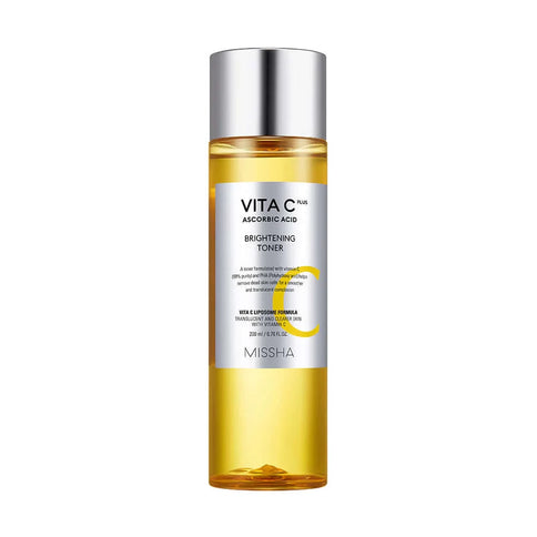 Balinošs toniks ar С vitamīnu Missha Vita C Plus Brightening Toner  MISSHA 200 ml.  