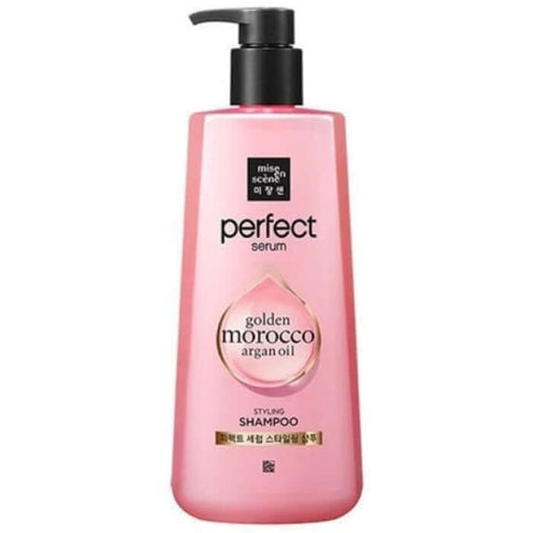 Šampūns priekš bojātu matu veidošanai un apjoma palielināšanai Mise en Scene Perfect Serum Styling Shampoo  Mise en Scene   