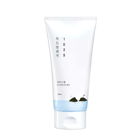 Maigas putiņas sejas mazgāšanai ar jūras ūdeni Round Lab1025 Dokdo Cleanser  Round Lab 150 ml.  