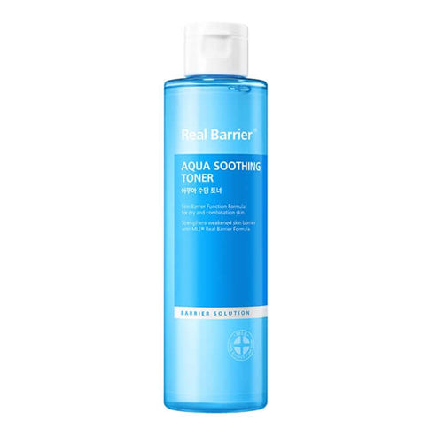 Nomierinošs toniks ādas mitrināšanai Real Barrier Aqua Soothing Toner  Real Barrier   