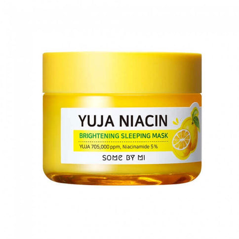 Izgaismojošā nakts maska ar ekstraktu yuzu Some By Mi Yuja Niacin Brightening Sleeping Mask  Some By Mi 60 g.  