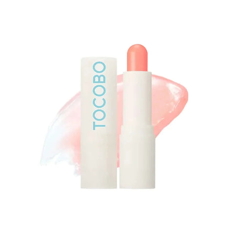 Mirdzumu piešķirošs, mitrinošs balzams lūpām TOCOBO Glow Ritual Lip Balm  Tocobo #001 Coral Water  