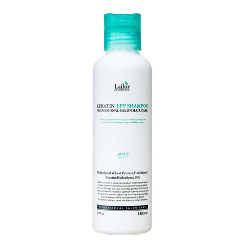 Proteīna šampūns bez sulfātiem Lador Keratin LPP Shampoo  Lador 150 ml  