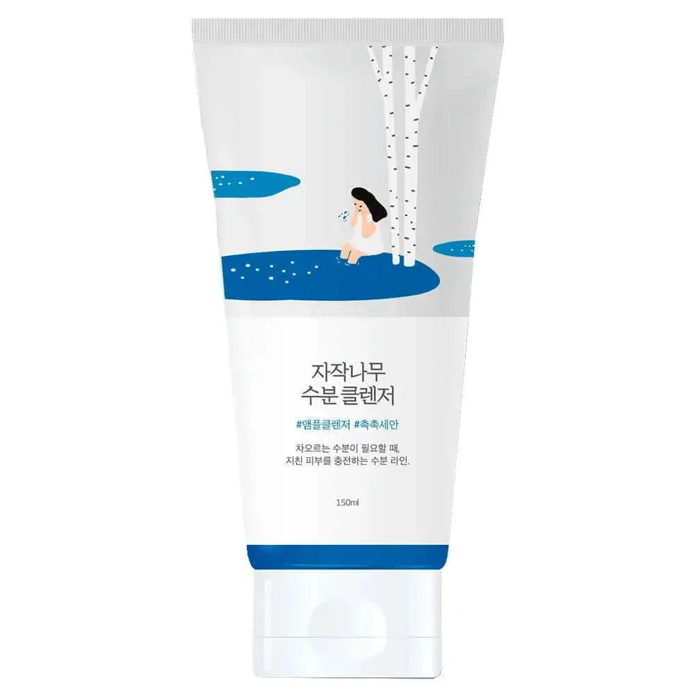 Mitrinošs un ādu attīrošs gels ROUND LAB Birch Juice Moisturizing Cleanser