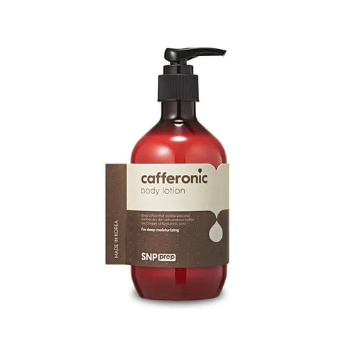 Losjons ķermenim ar kafijas ekstraktu SNP Prep Cafferonic Body Lotion  SNP 310 ml.  